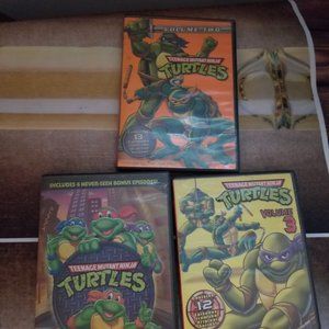 Teenage Mutant Ninja Turtles DVD Lot Volumes 1-3  Volumes